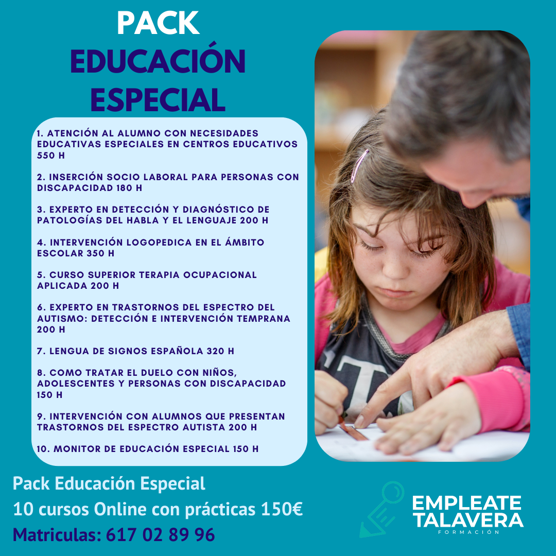 PACK EDUCACIÓN ESPECIAL